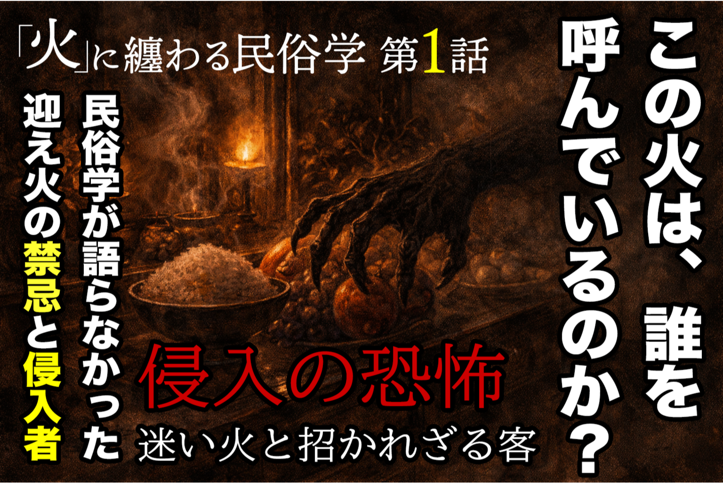 A dimly lit Japanese room at night with a cold LED lantern placed on a wooden windowsill, next to a small plate of fruit offerings. The lantern casts artificial light onto aged wooden walls and floor, with no visible flames, smoke, or people present.